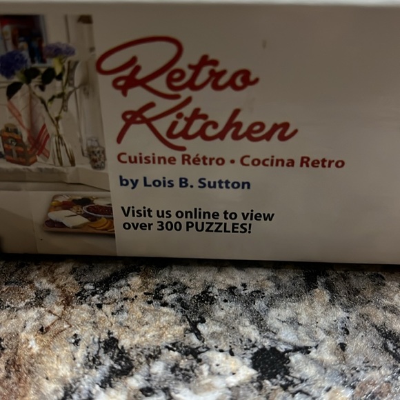 White Mountain Retro Kitchen Puzzle-2021 - Picture 3 of 5